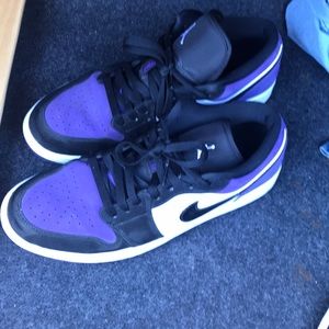 Jordan 1 Court Purple Low